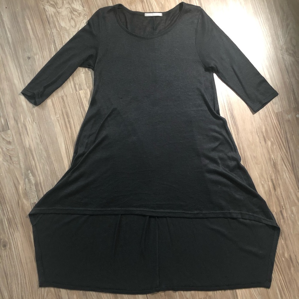 Half-Sleeve Tunic with long back